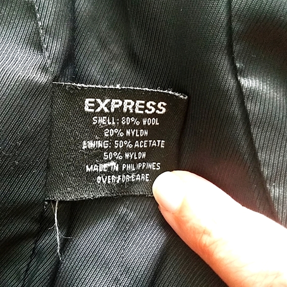 EUC Express wool blend coat M 5/6 - Picture 5 of 11